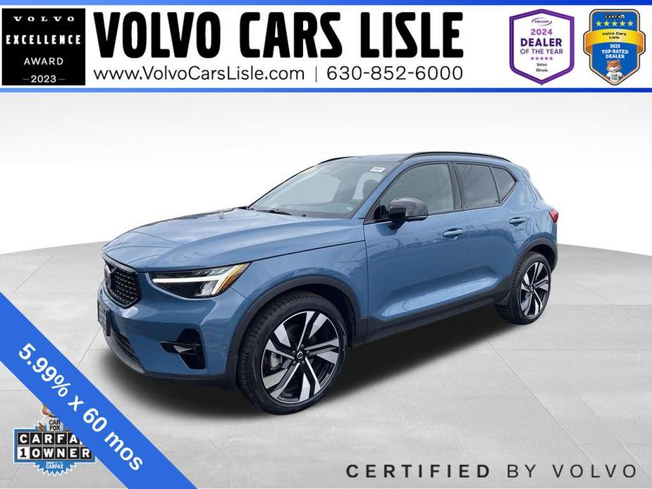 used 2023 Volvo XC40 car, priced at $38,000