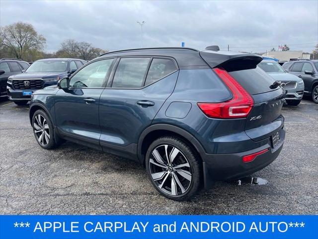 used 2022 Volvo XC40 Recharge Pure Electric car, priced at $33,800