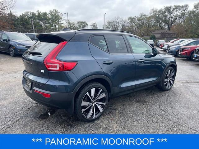 used 2022 Volvo XC40 Recharge Pure Electric car, priced at $33,800