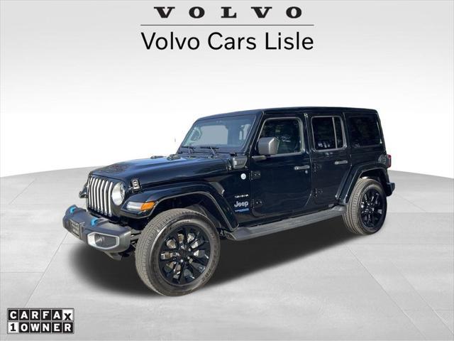 used 2022 Jeep Wrangler Unlimited 4xe car, priced at $32,300