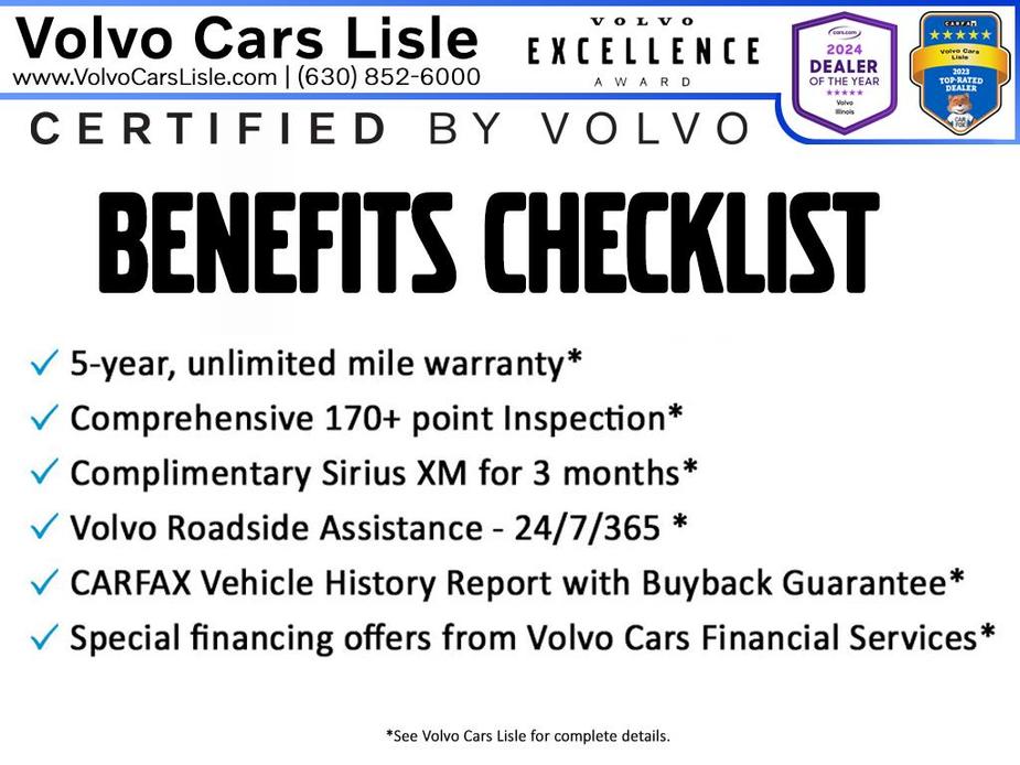 used 2023 Volvo XC40 car, priced at $36,300