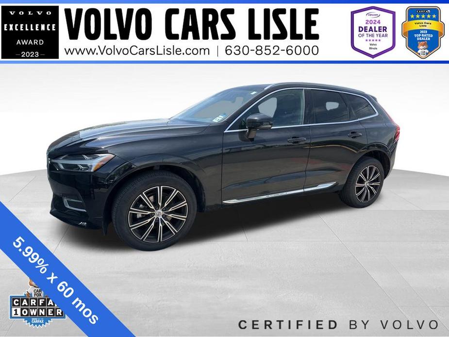 used 2021 Volvo XC60 car, priced at $35,200