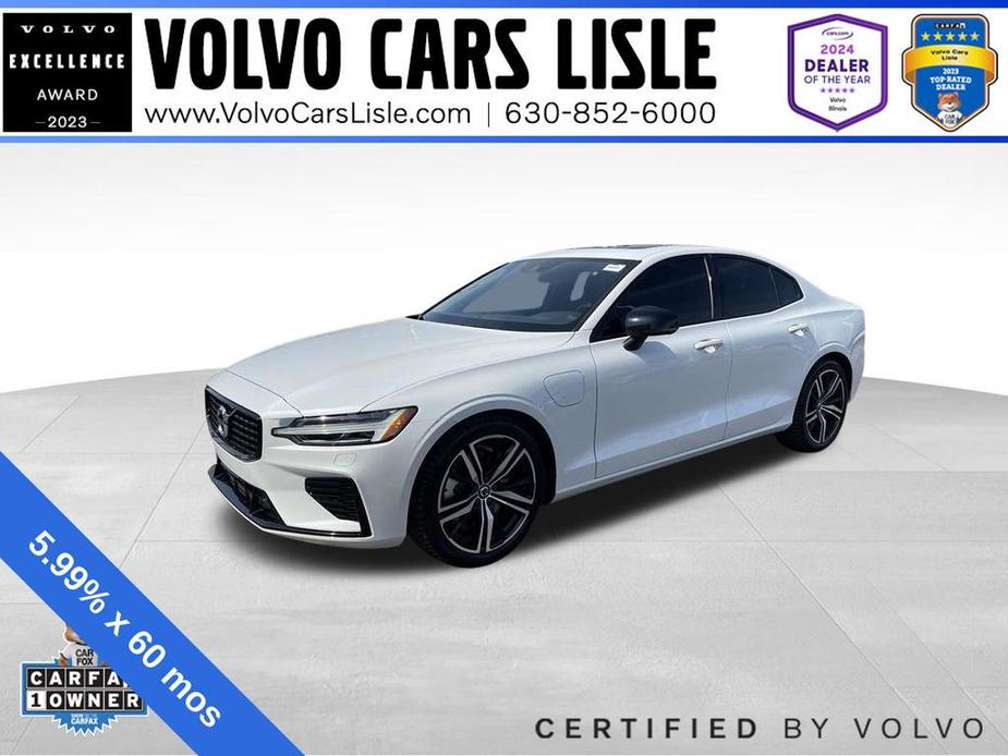 used 2022 Volvo S60 Recharge Plug-In Hybrid car, priced at $34,881