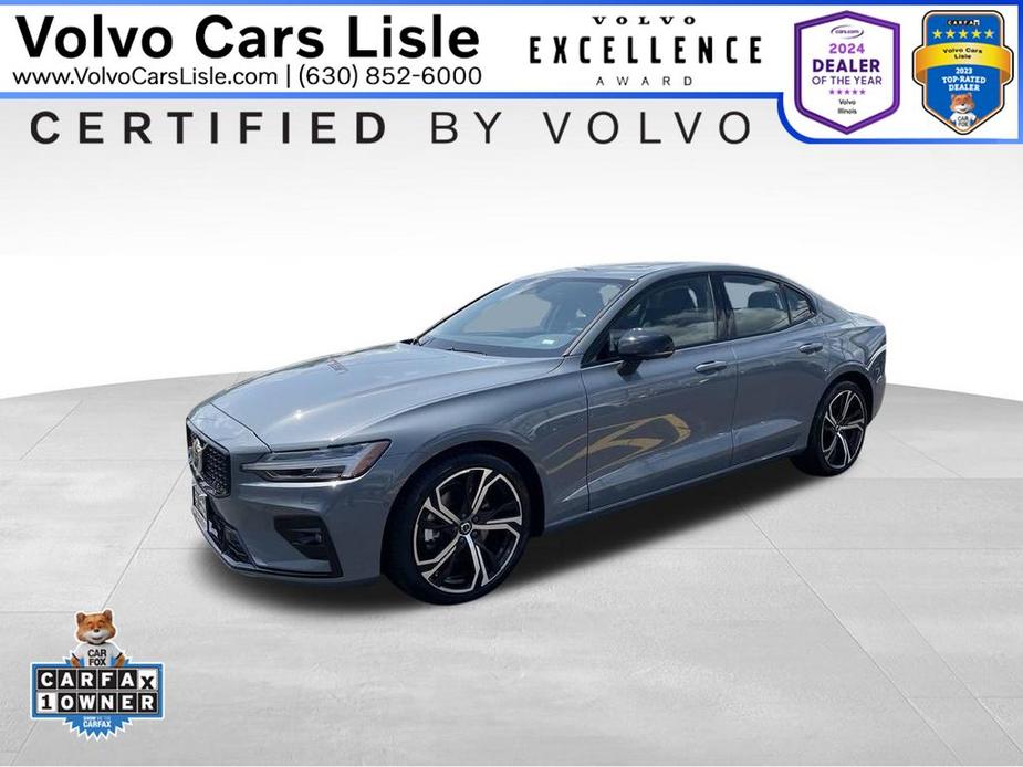 used 2024 Volvo S60 car, priced at $35,500