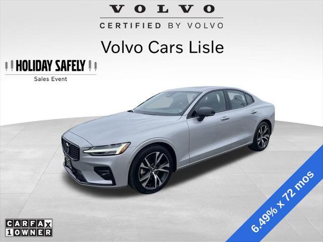 used 2024 Volvo S60 car, priced at $27,700