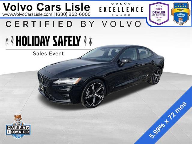 used 2024 Volvo S60 car, priced at $30,800