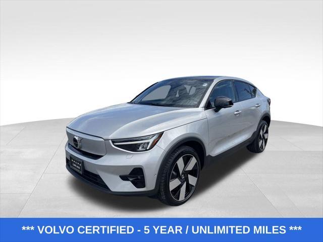 used 2023 Volvo C40 Recharge Pure Electric car, priced at $34,897
