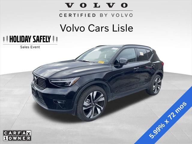 used 2024 Volvo XC40 car, priced at $38,900