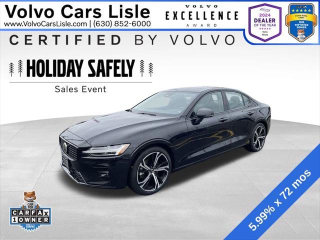 used 2024 Volvo S60 car, priced at $27,700