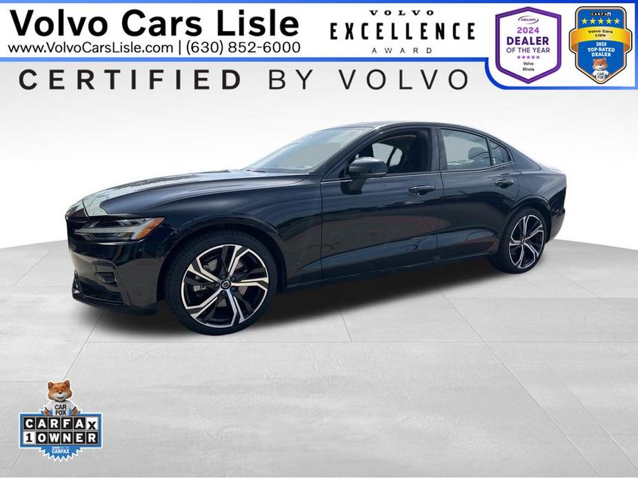 used 2024 Volvo S60 car, priced at $43,900