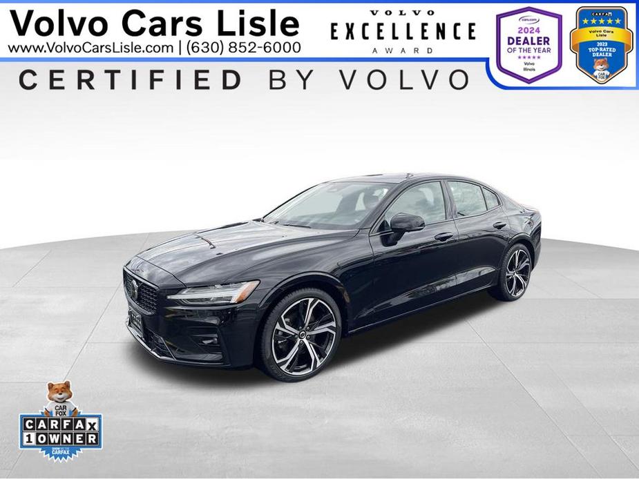 used 2024 Volvo S60 car, priced at $39,500