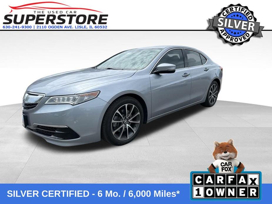 used 2016 Acura TLX car, priced at $17,500
