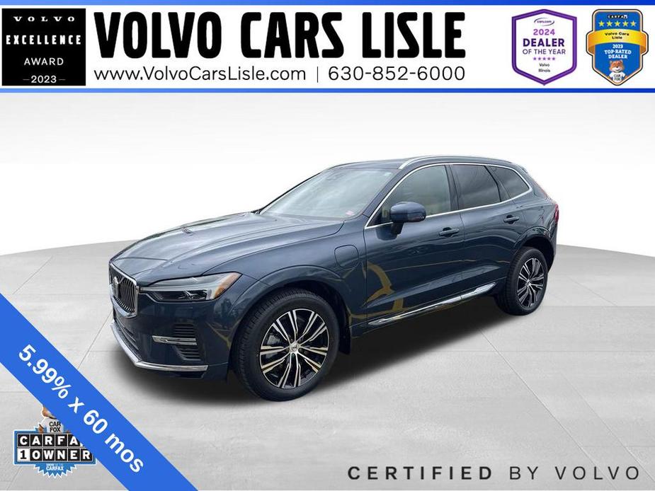 used 2022 Volvo XC60 Recharge Plug-In Hybrid car, priced at $47,000