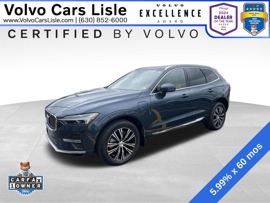 used 2022 Volvo XC60 Recharge Plug-In Hybrid car, priced at $44,900
