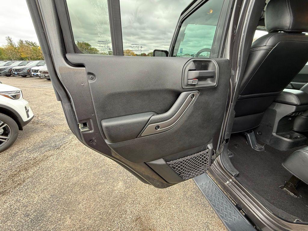 used 2018 Jeep Wrangler JK Unlimited car, priced at $21,073