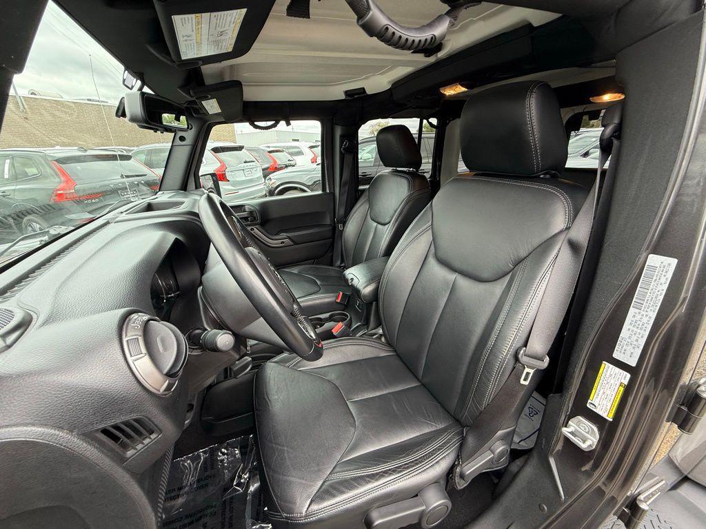 used 2018 Jeep Wrangler JK Unlimited car, priced at $21,073