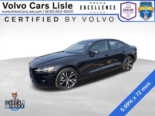 used 2024 Volvo S60 car, priced at $32,600