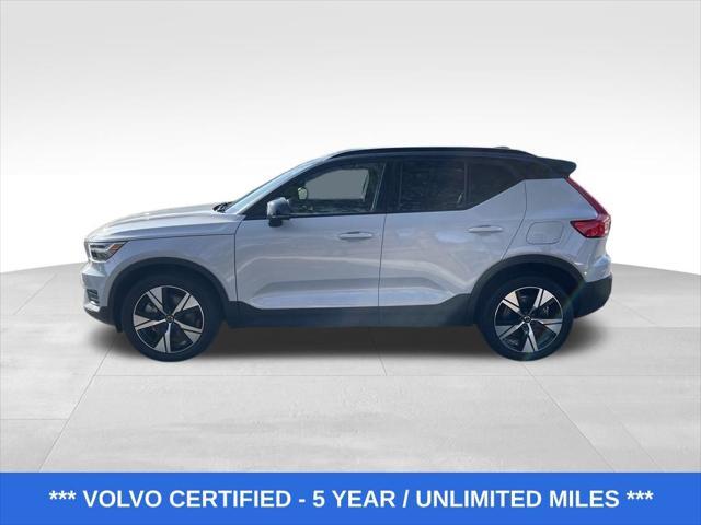 used 2022 Volvo XC40 Recharge Pure Electric car, priced at $29,500