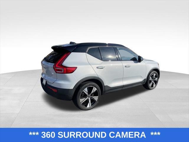 used 2022 Volvo XC40 Recharge Pure Electric car, priced at $29,500