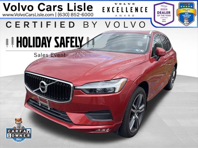 used 2021 Volvo XC60 car, priced at $30,500