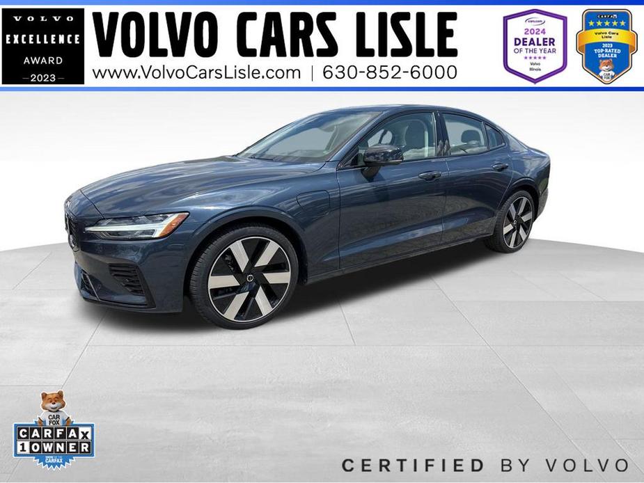 used 2024 Volvo S60 Recharge Plug-In Hybrid car, priced at $51,317