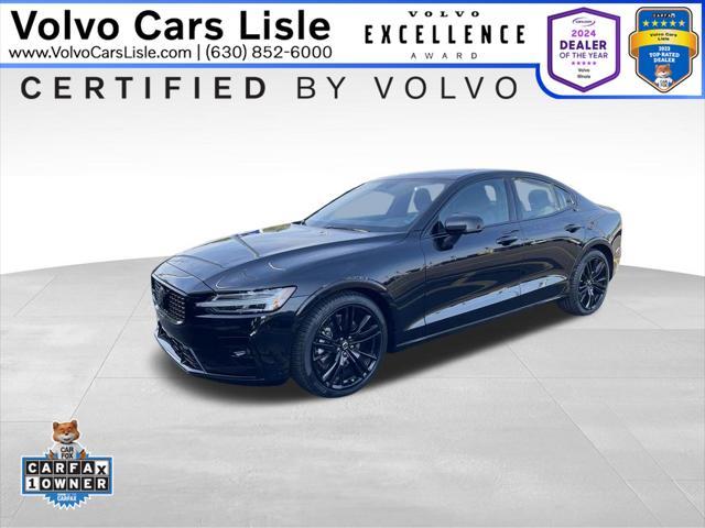 used 2024 Volvo S60 car, priced at $37,500