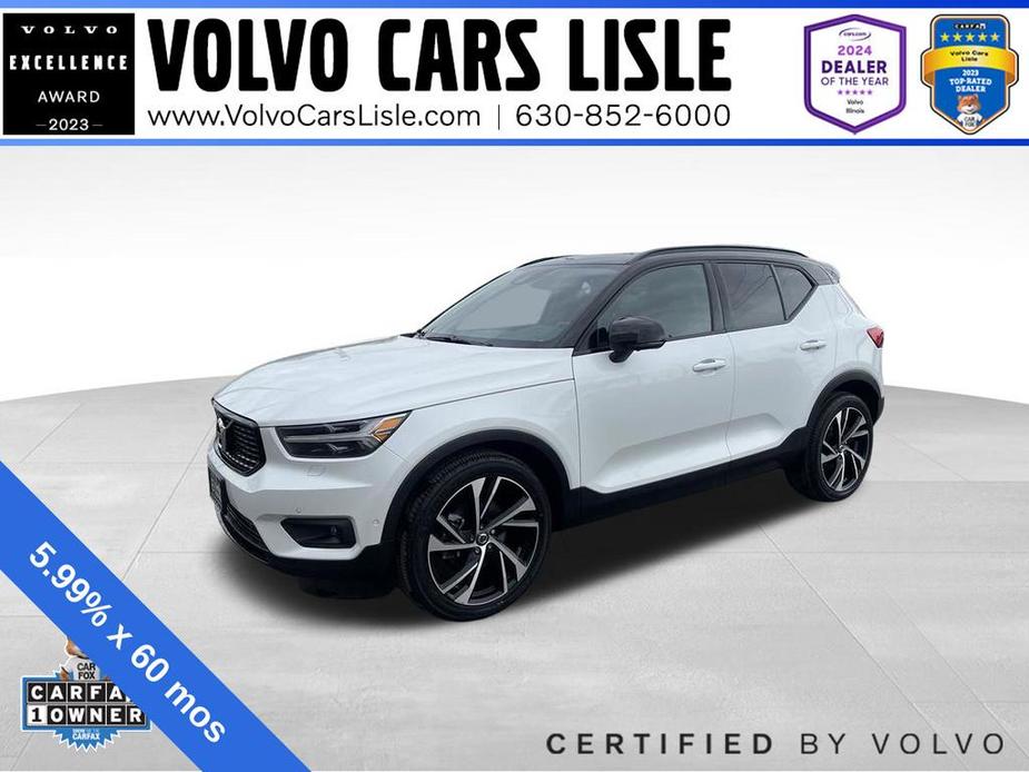 used 2021 Volvo XC40 car, priced at $30,847