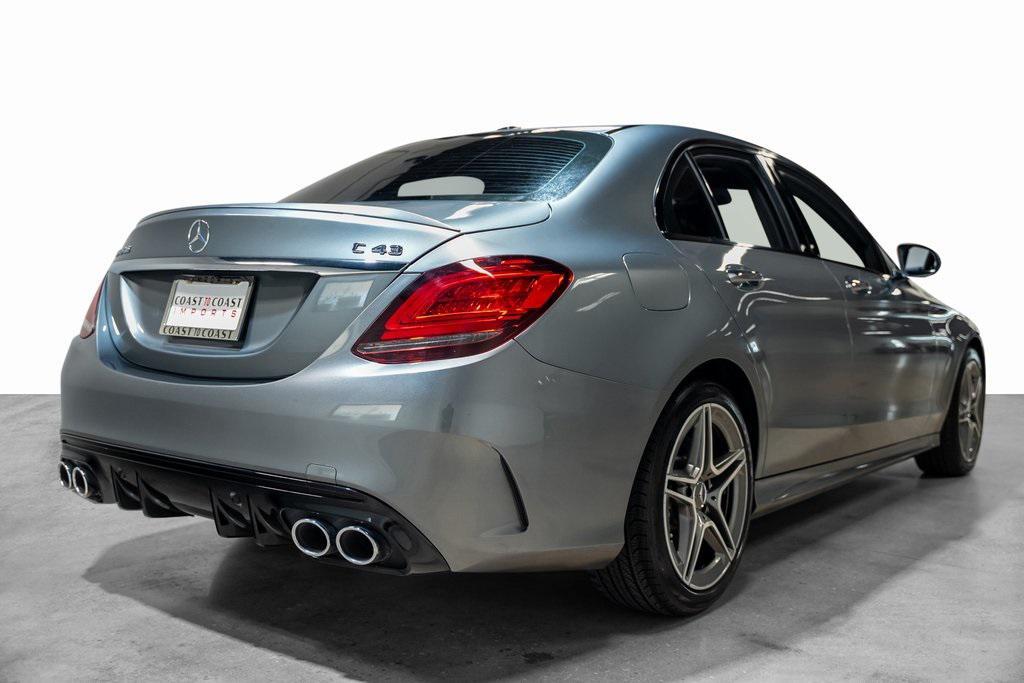 used 2019 Mercedes-Benz AMG C 43 car, priced at $41,990
