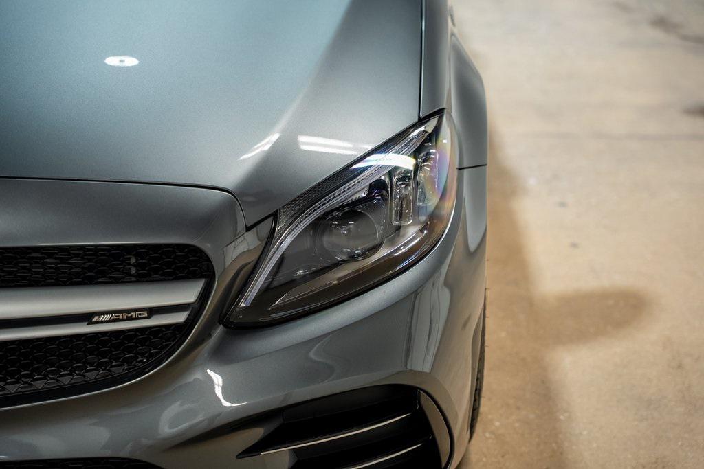 used 2019 Mercedes-Benz AMG C 43 car, priced at $41,990