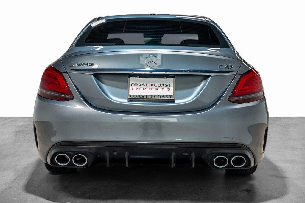 used 2019 Mercedes-Benz AMG C 43 car, priced at $41,990