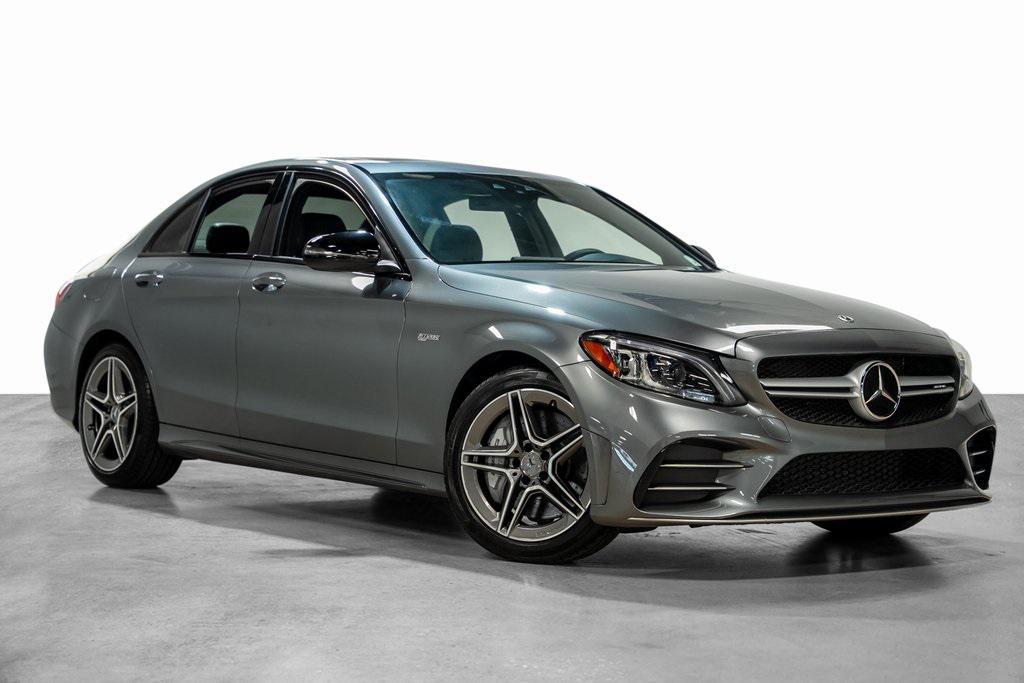 used 2019 Mercedes-Benz AMG C 43 car, priced at $41,990