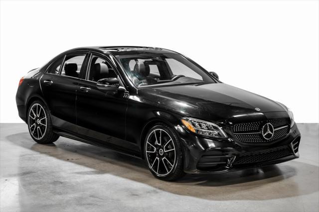 used 2021 Mercedes-Benz C-Class car, priced at $27,490