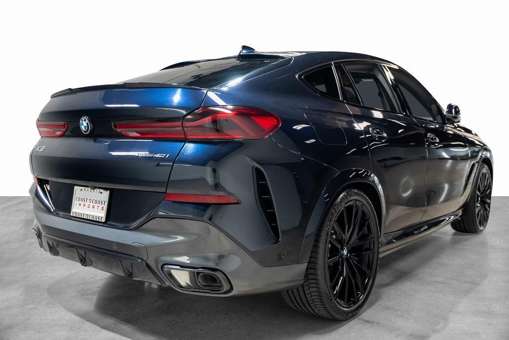 used 2023 BMW X6 car, priced at $55,990