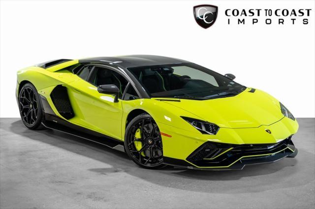 used 2022 Lamborghini Aventador SVJ car, priced at $619,990