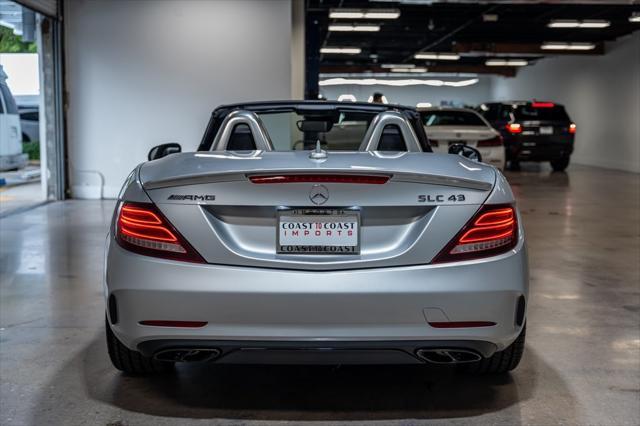 used 2018 Mercedes-Benz AMG SLC 43 car, priced at $44,990