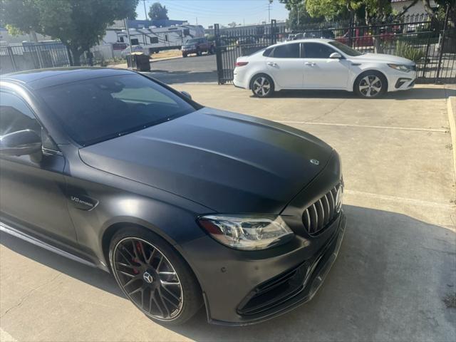 used 2020 Mercedes-Benz AMG C 63 car, priced at $59,990