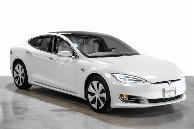 used 2021 Tesla Model S car, priced at $42,490