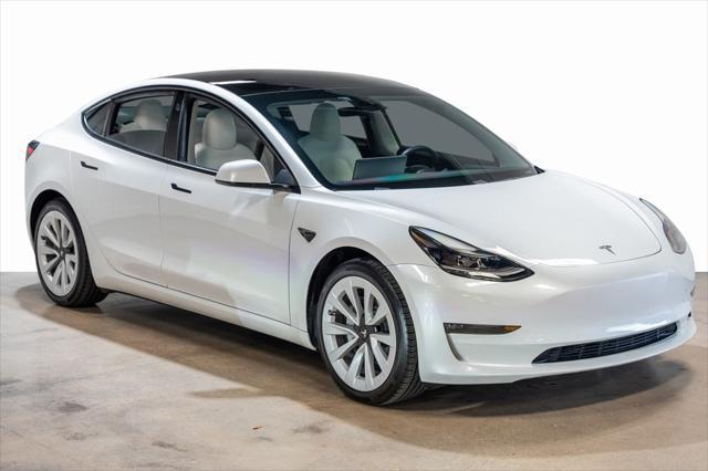 used 2021 Tesla Model 3 car, priced at $28,990