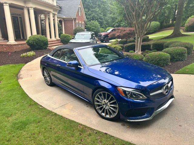 used 2018 Mercedes-Benz C-Class car, priced at $26,990