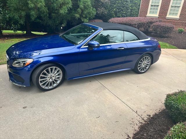 used 2018 Mercedes-Benz C-Class car, priced at $26,990