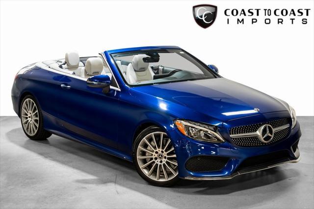 used 2018 Mercedes-Benz C-Class car, priced at $27,990