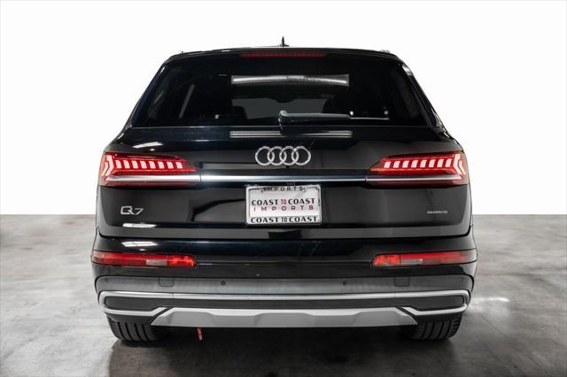 used 2021 Audi Q7 car, priced at $35,990