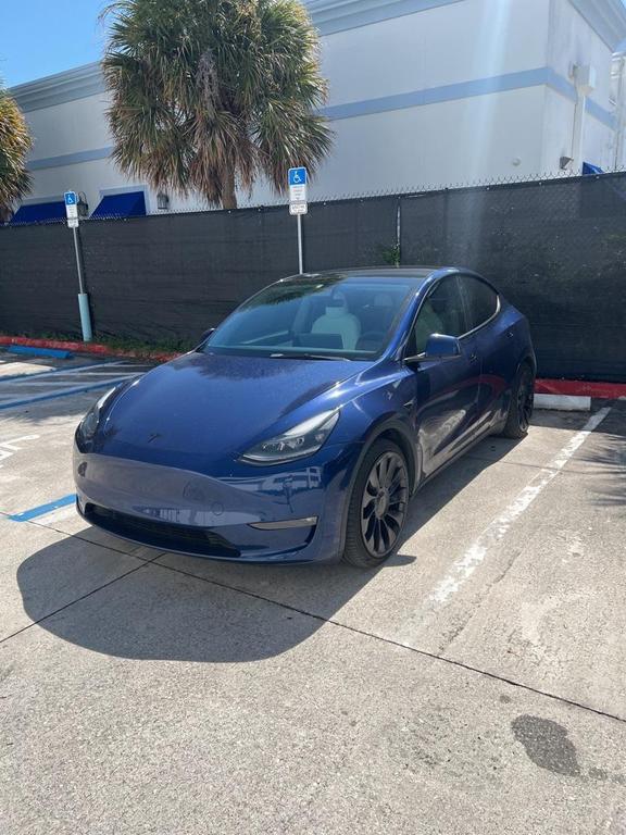 used 2022 Tesla Model Y car, priced at $31,990