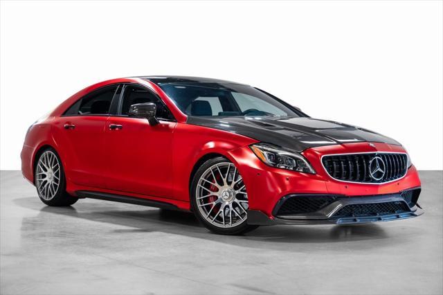 used 2015 Mercedes-Benz CLS-Class car, priced at $44,990