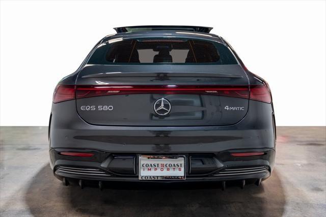 used 2023 Mercedes-Benz EQS 580 car, priced at $64,990