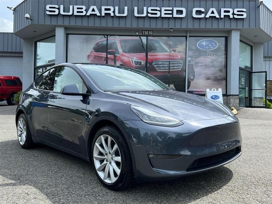 used 2022 Tesla Model Y car, priced at $34,681