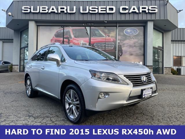 used 2015 Lexus RX 450h car, priced at $21,900