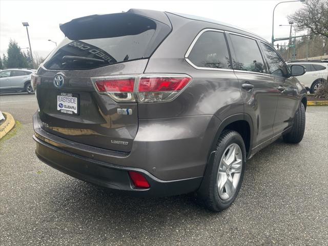 used 2015 Toyota Highlander Hybrid car, priced at $26,995