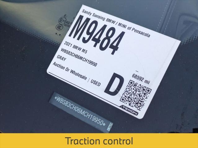 used 2021 BMW M5 car, priced at $69,833