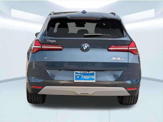 new 2025 BMW X3 car, priced at $55,085